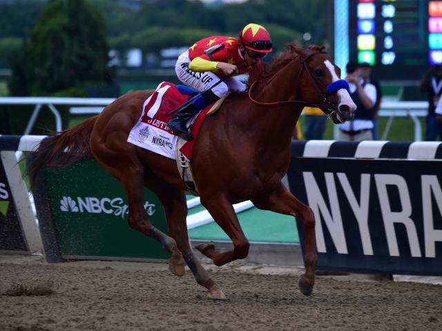 ベルモントS】41年ぶり無敗の米三冠馬誕生！ジャスティファイが逃げ切り偉業達成 | 競馬ニュース - netkeiba