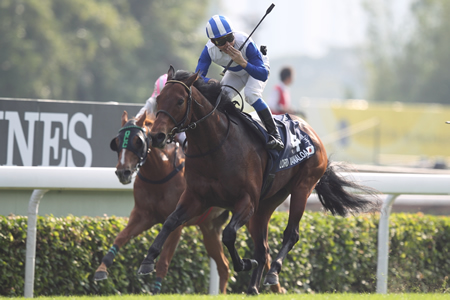 ロードカナロアが日本馬として初めて香港スプリントを制す/香港