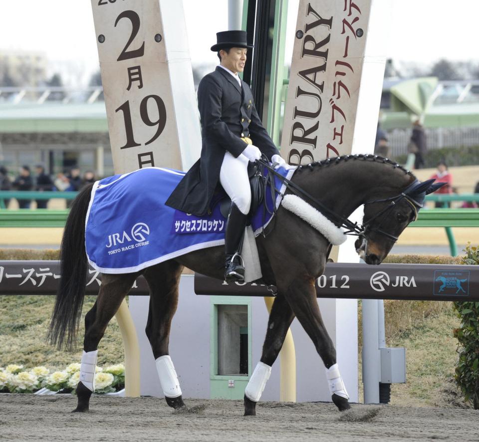 ０９年フェブラリーＳ覇者サクセスブロッケンが誘導馬引退 | 競馬