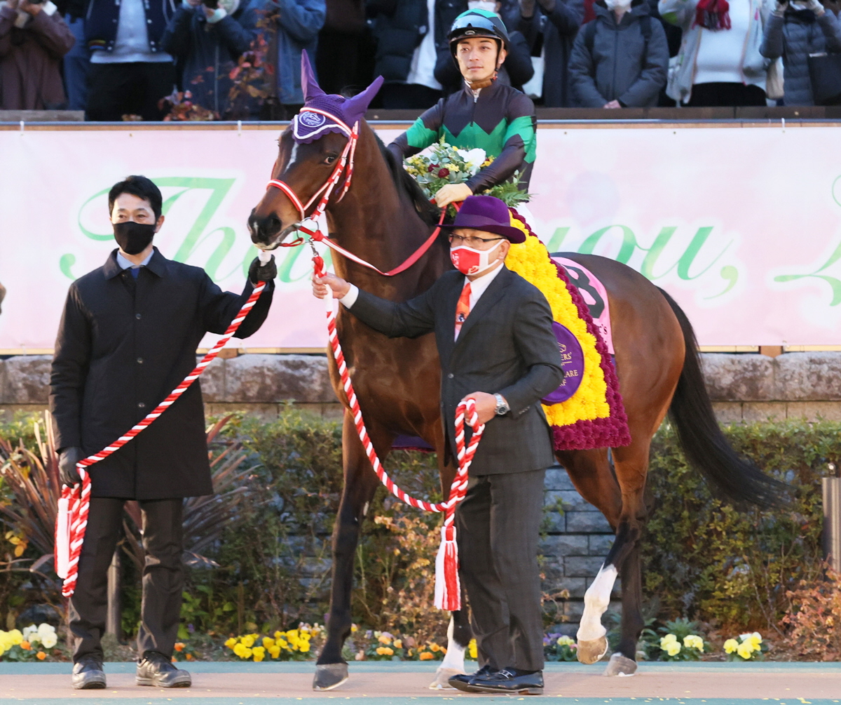 ラヴズオンリーユーに米エクリプス賞 日本調教馬初 最優秀芝牝馬に選出