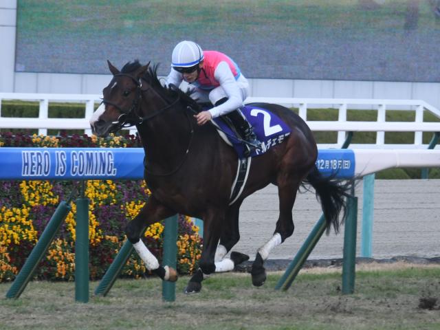 朝日杯FS結果】ドルチェモアが人気3頭の接戦を制し無傷3連勝 | 競馬 