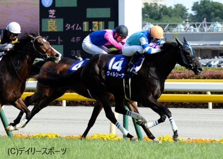ヴィルシーナが逃げ切り連覇、友道師「この後のことは何も