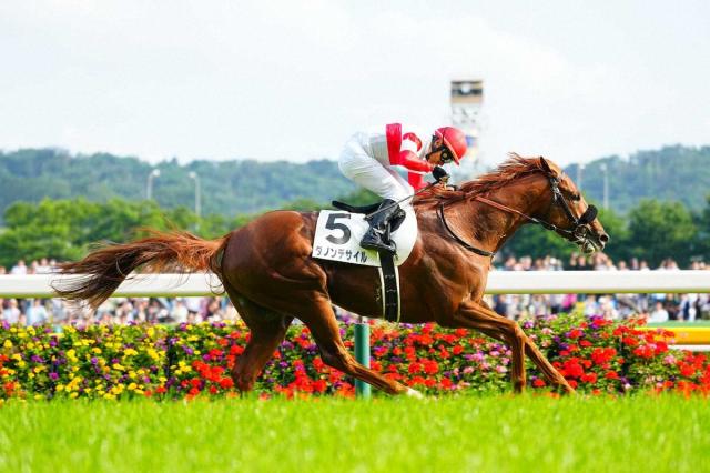 スティンガー 優勝 横山典弘 騎手 第50回阪神3歳牝馬S(G1)1998年12月6日 6回阪神2日目 3歳オープン ゼッケン 2 - 競馬